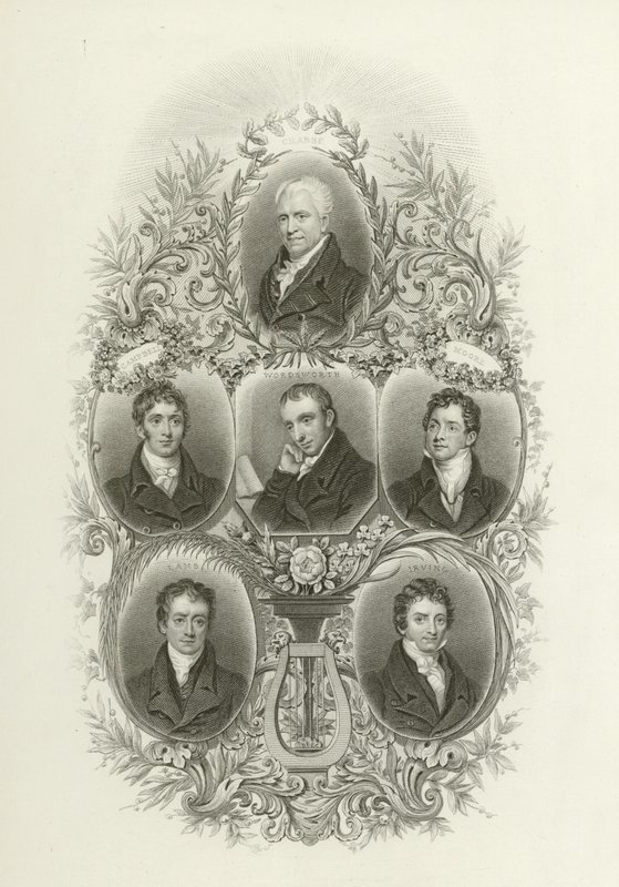 Crabbe, Campbell, Wordsworth, Moore, Lamb, Irving by English School