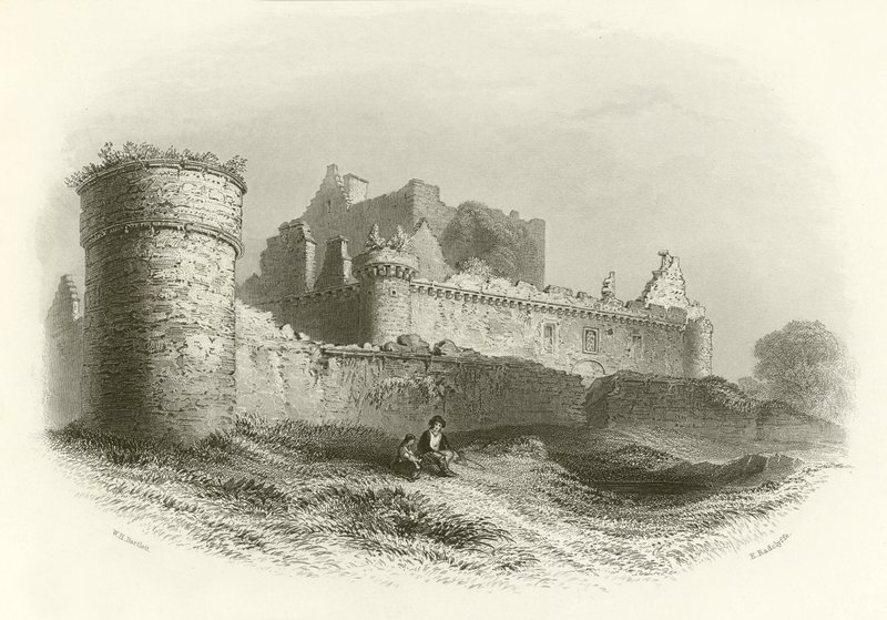 Craigmillar Castle by English School
