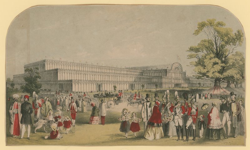 Crystal Palace, Hyde Park, London by English School