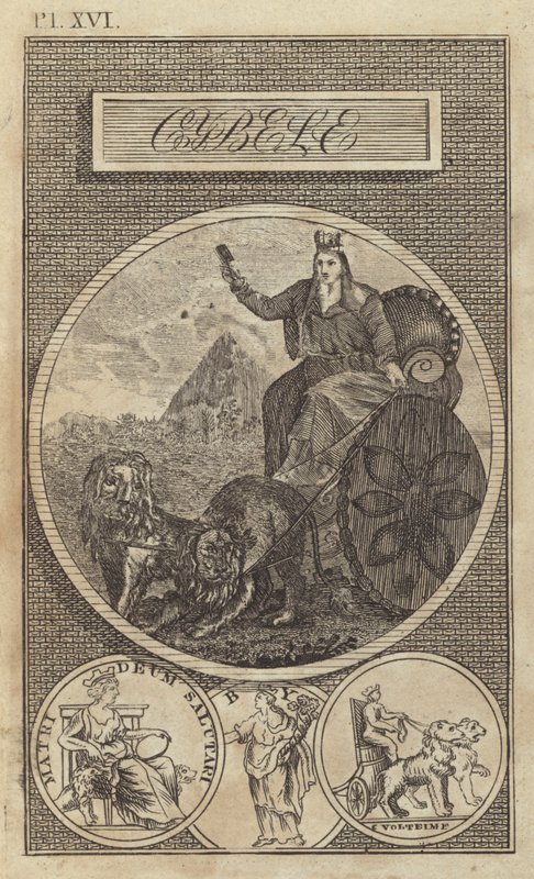Cybele, ancient Anatolian, Greek and Roman Earth goddess by English School