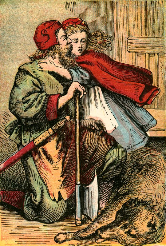 Death of the Wolf by English School