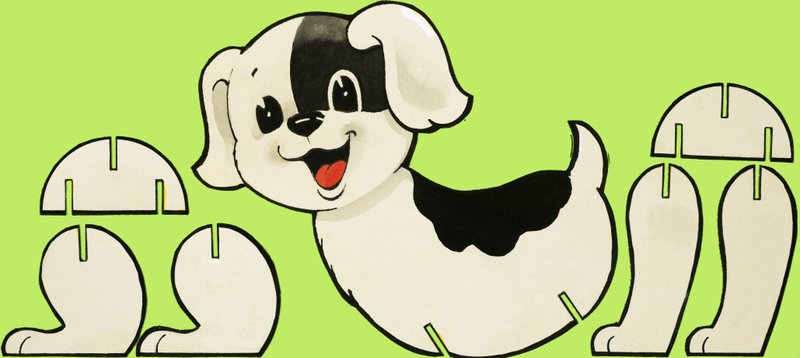 Dog Cut-out by English School
