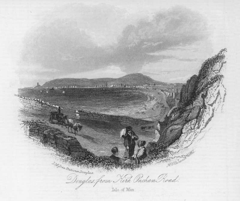 Douglas, from Kirk Onchan Road, Isle of Man by English School