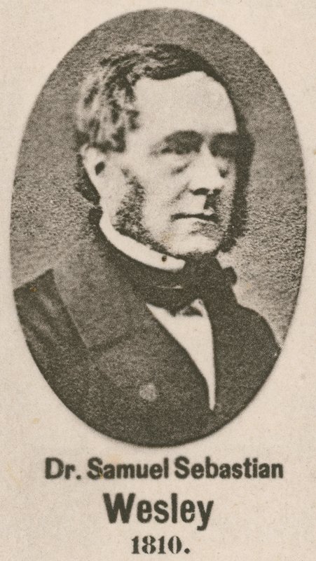 Dr Samuel Sebastian Wesley by English School