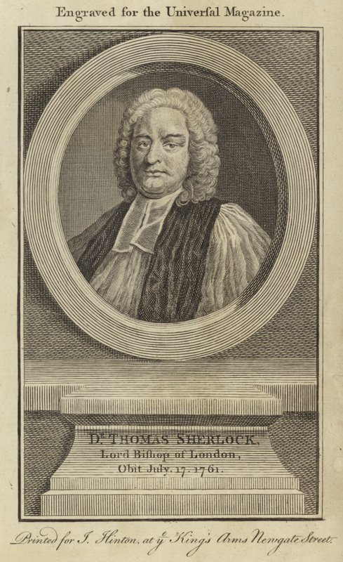 Dr Thomas Sherlock, Lord Bishop of London by English School