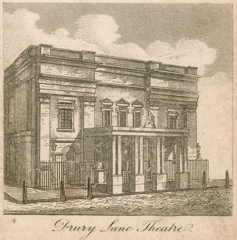 Drury Lane Theatre, London by English School