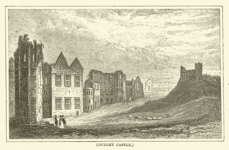 Dudley Castle by English School