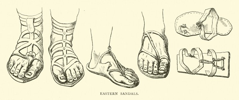 Eastern Sandals by English School