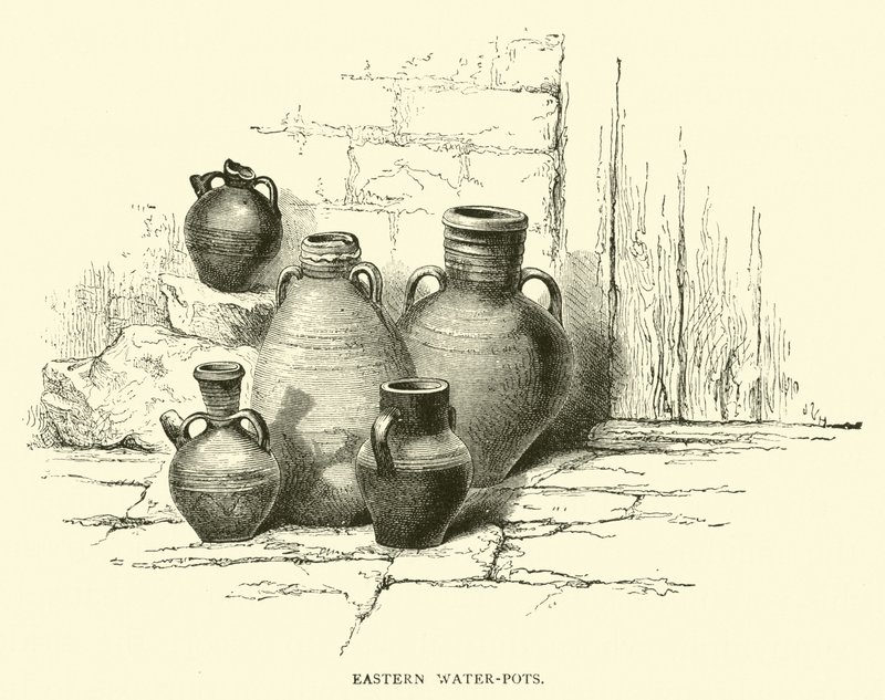 Eastern water-pots by English School