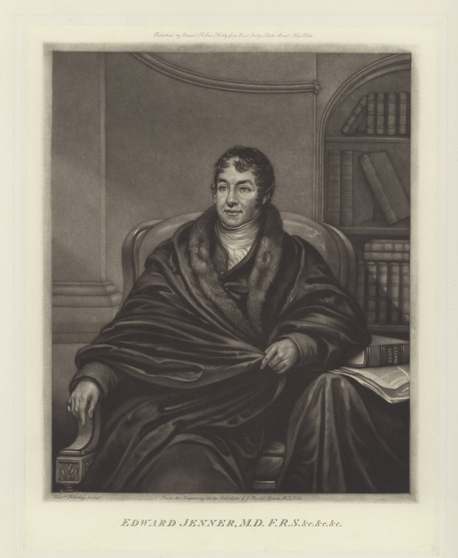 Edward Jenner by English School