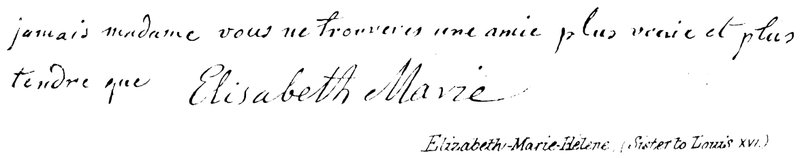 Elizabeth-Marie-Helene, Sister to Louis XVI by English School
