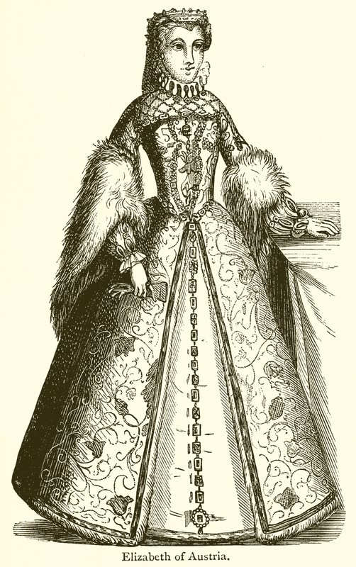 Elizabeth of Austria by English School