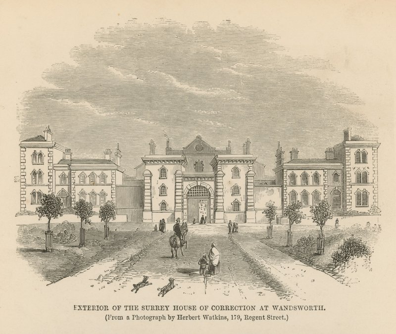 Exterior of the Surrey House of Correction by English School