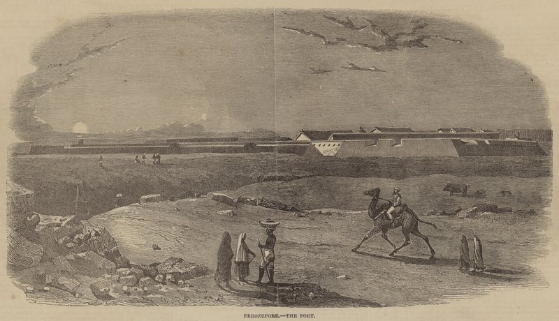 Ferozepore, the Fort by English School