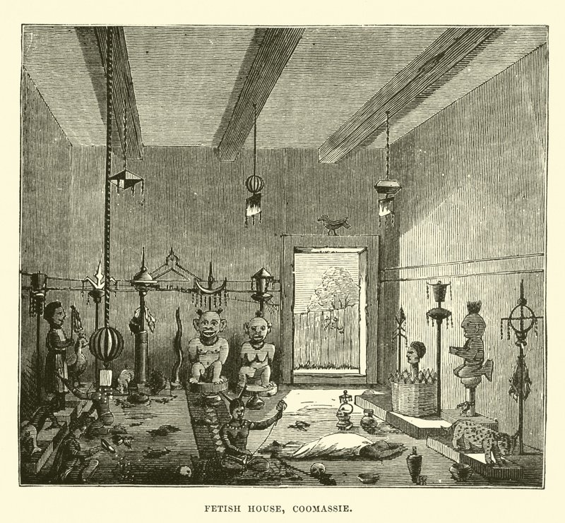 Fetish House, Coomassie by English School