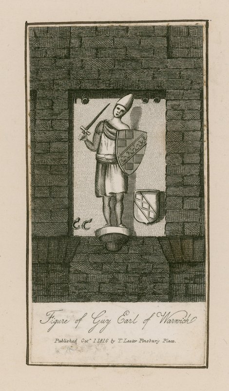 Figure of the Guy, Earl of Warwick by English School