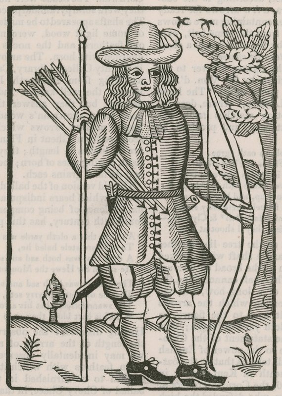 Finsbury Archers Ticket for the Shooting of 1676 by English School