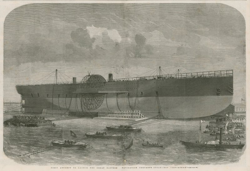 First Attempt to Launch the Great Eastern Navigation Company