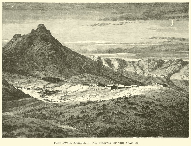 Fort Bowie, Arizona, in the Country of the Apaches by English School