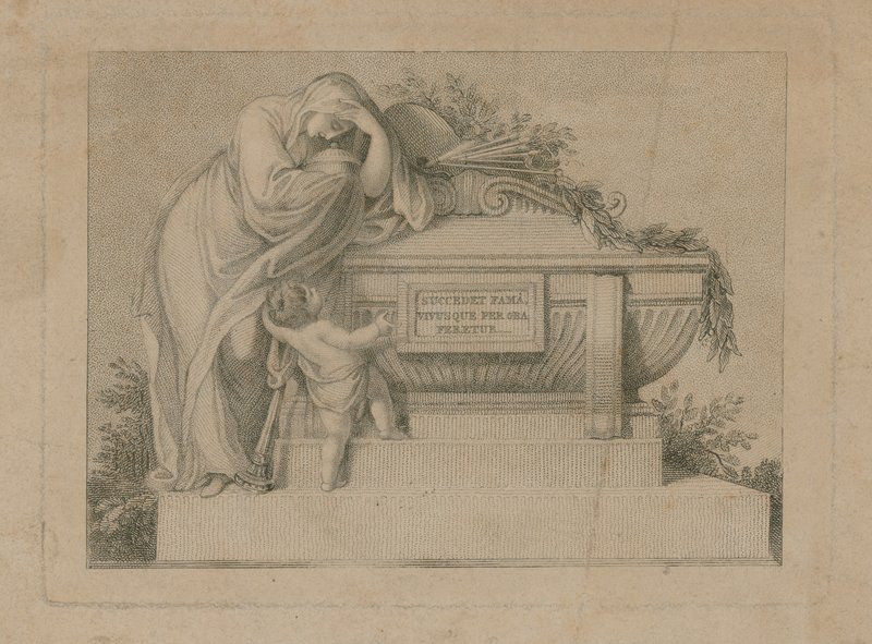 Funeral Ticket for Sir Joshua Reynolds, 3 March 1792 by English School
