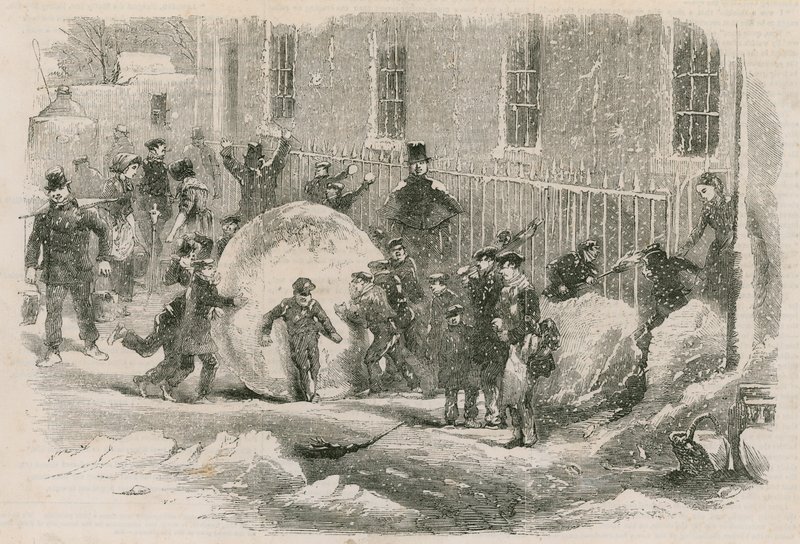 Gathering As It Goes; Or the Monster Snowball by English School