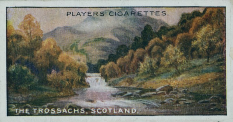 Gems of British Scenery: The Trossachs, Scotland by English School