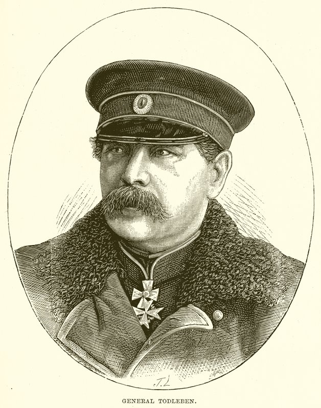 General Todleben by English School