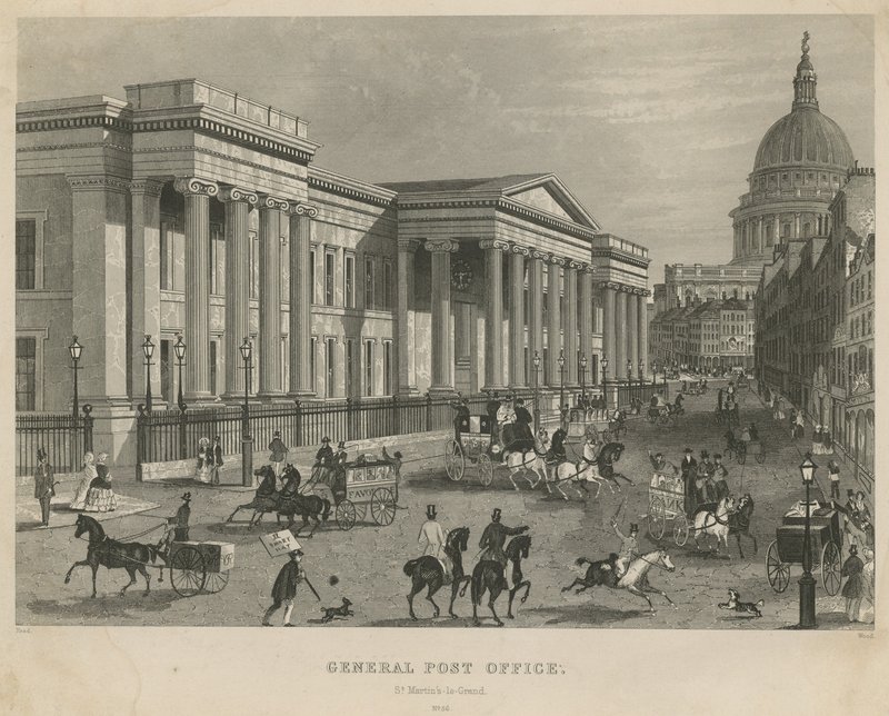 General View of the General Post Office by English School
