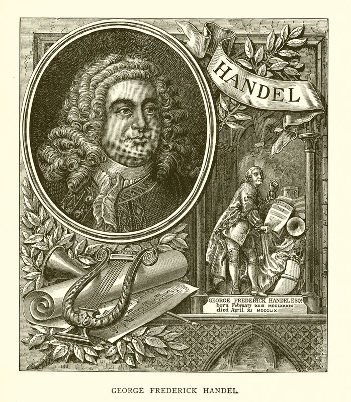 George Frederick Handel by English School