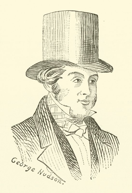 George Hudson, the Railway King by English School