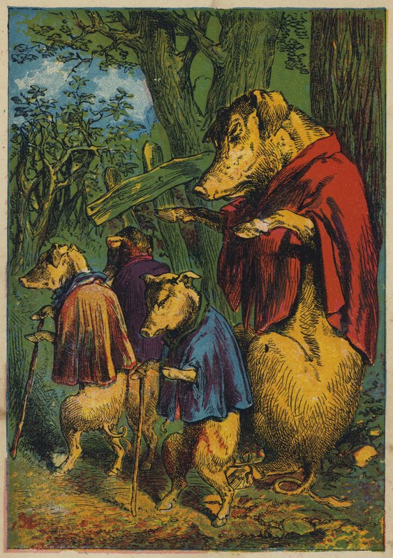 Going to Seek Their Fortunes by English School