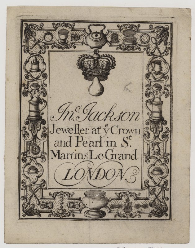 Goldsmiths and Silversmiths, In Jackson by English School
