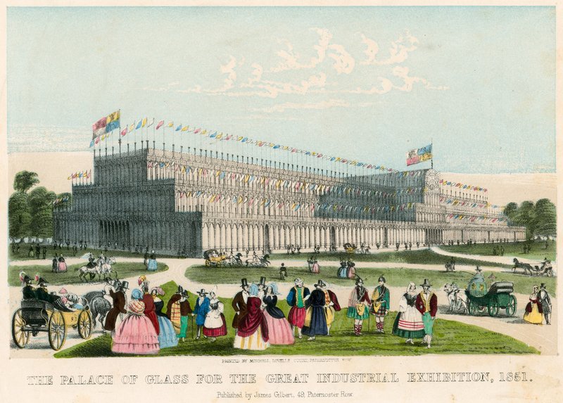 Great Exhibition, 1851 by English School