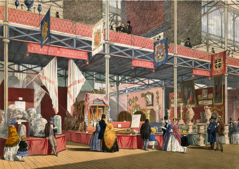Guerney and Jersey, Malta and Ceylon, Great Exhibition, 1851 by English School