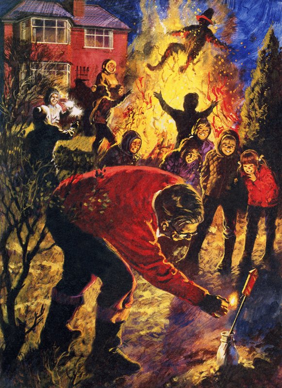 Guy Fawkes Night by English School