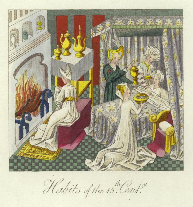 Habits of the 15th Century by English School