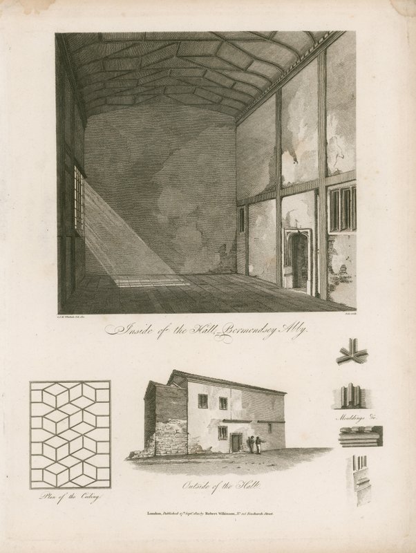 Hall, Bermondsey Abbey by English School