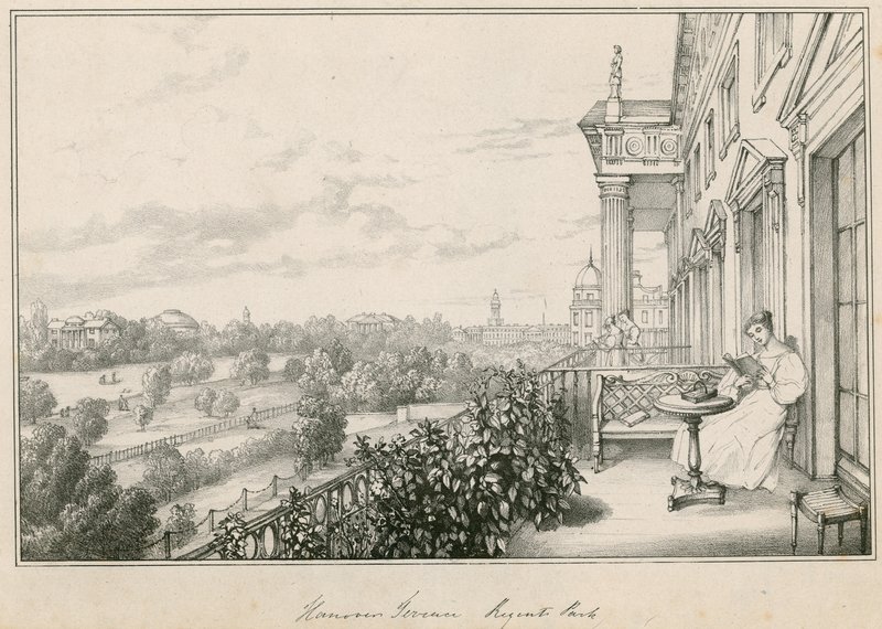 Hannover Terrace, Regents Park, London by English School