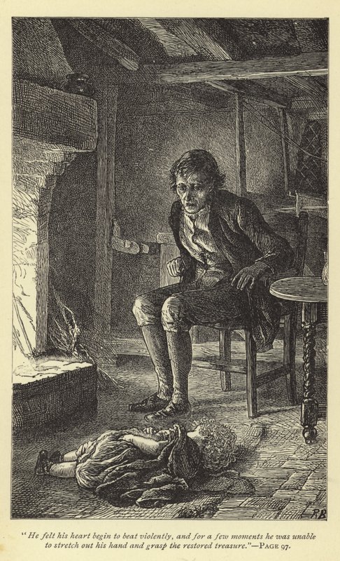 He felt his heart begin to beat violently, and for a few moments he was unable to stretch out his hand and grasp the restored treasure by English School