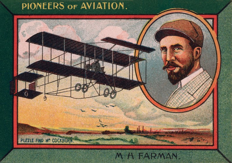 Henri Farman, Anglo-French Aviation Pioneer, Aircraft Designer and Manufacturer by English School