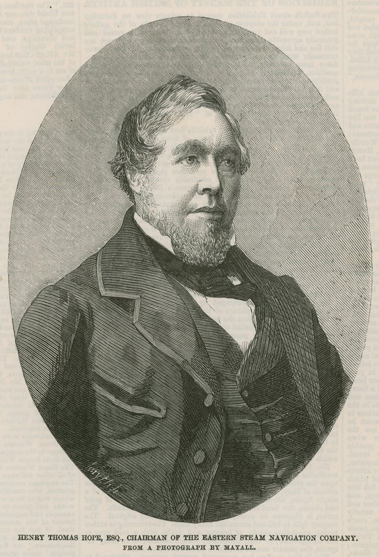 Henry Thomas Hope, Chairman of the Eastern Steam Navigation Company by English School