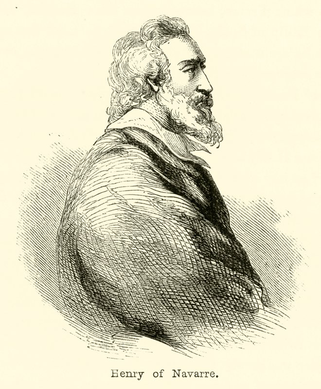 Henry of Navarre by English School