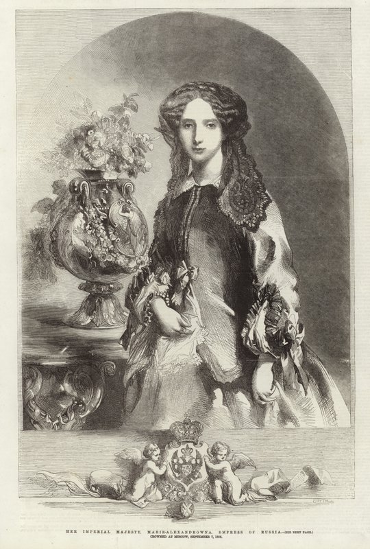 Her Imperial Majesty, Marie-Alexandrowna by English School