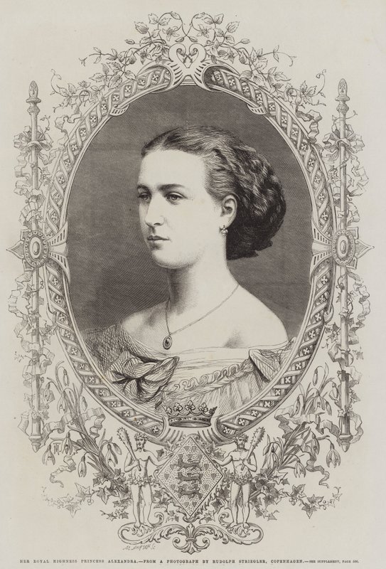 Her Royal Highness Princess Alexandra by English School