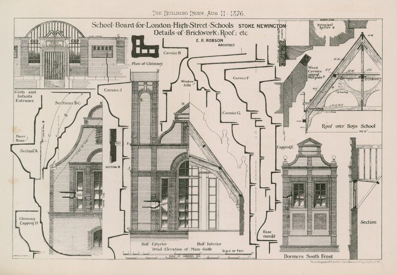 High Street Schools, Stoke Newington by English School