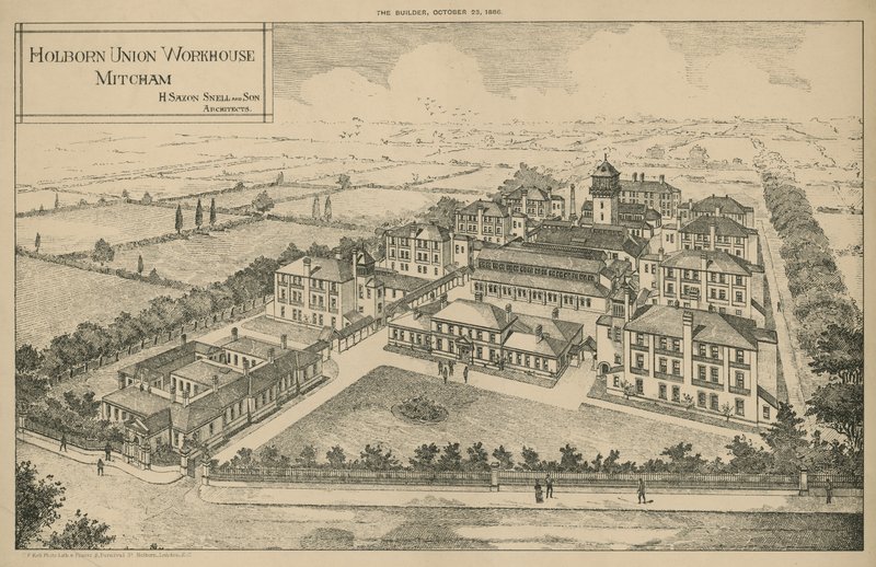 Holborn Union Workhouse, Mitcham by English School