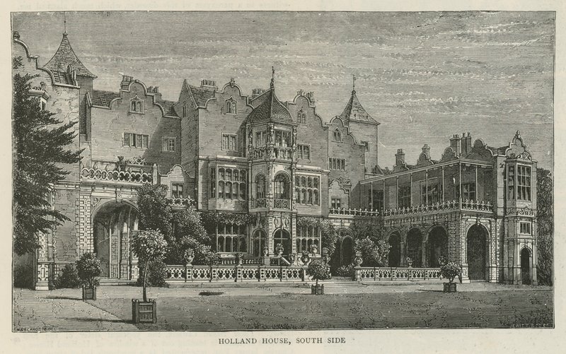Holland House, South Side by English School