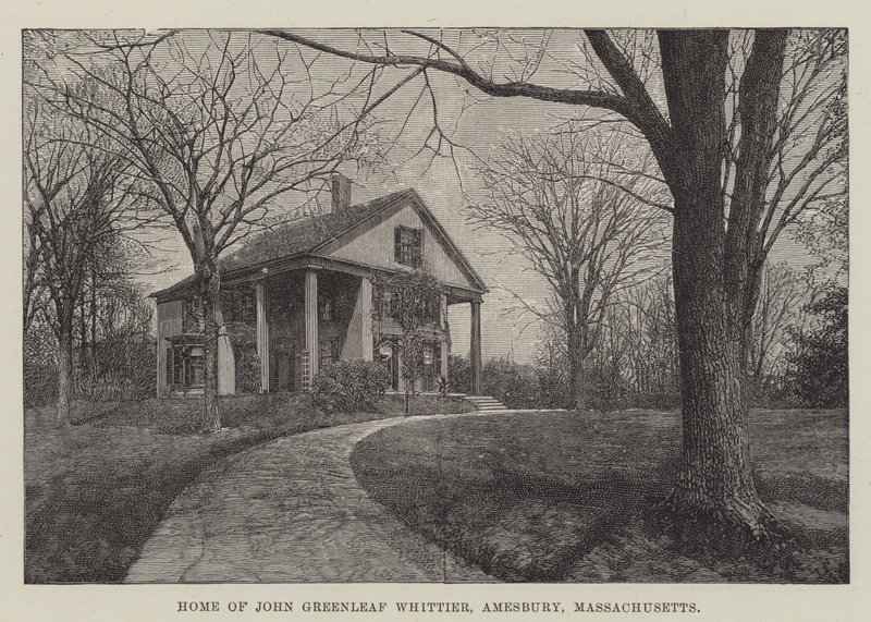 Home of John Greenleaf Whittier, Amesbury, Massachusetts by English School