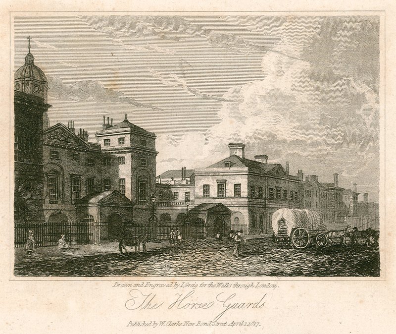 Horse Guards by English School