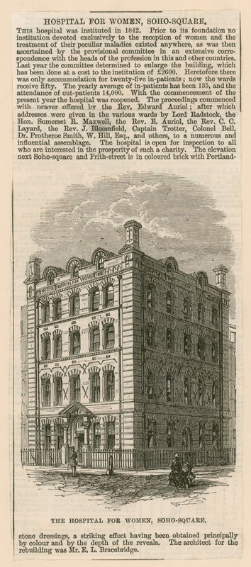 Hospital for Women, Soho Square by English School